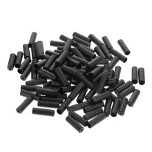 100Stk Schwarze Bremszug-Endhülsen Aus Kunststoff Für Mtb Und Fahrrad