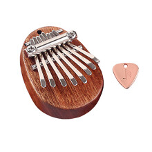 Mini 8-Tasten Kalimba Tragbares Daumenklavier Mit Plektrum Für Anfänger