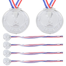 6 Stück Trophäe Medaille Schul-Sporttag Medaillen Wichtiger Kind