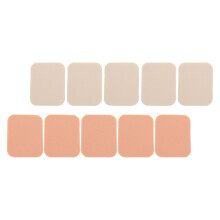 10Stk Quadratische Kosmetik-Puderpinsel Bequeme Make-up-Pads Für Damen