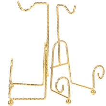 2 stück metall tassen-untersetzter, halter für tassen und untertassen