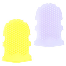 2Stk. Badehandschuh Mit Silica Gel Partikeln Zum Massieren