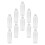 22Pcs Clear Plastic Cosmetics Bottles Durable Reusable Liquid Storage 2