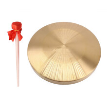 Handkupfer-Gong, Opern-Perkussionsinstrument, Hand-Gong