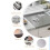 Stainless steel cutting board, double-sided surface, multifunctional surface for baking, cutting board 4