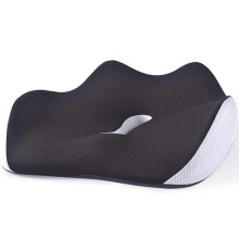 Computer Chair Cushions, Cushions, Home Office Comfortable Long-Term Sitting Hip Cushions, Office Home Cushions Black