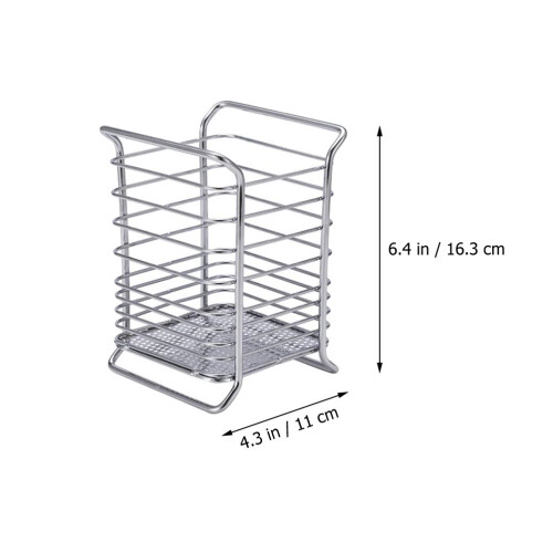 Essstäbchenhalter Küchenhelfer Organizer Für Essstäbchen (Silber) 1
