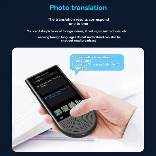 AI  Translator Travel Voice Translator Multi-Language Offline Simultaneous Interpretation Translator 2