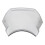 Motorcycle Front Windshield Bracket for  CBR650R CB1000R 2018-2020 Motorcycle WindScreen Cover Silvery 7