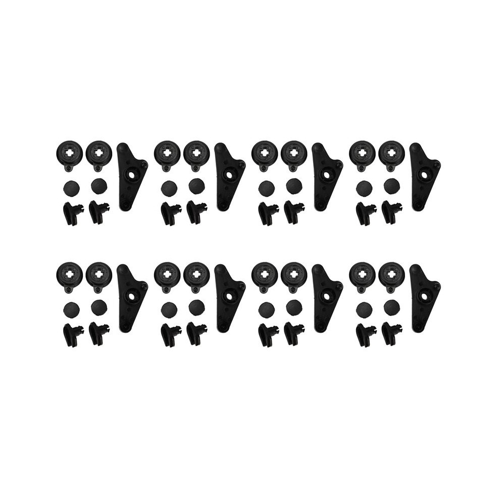 56Pcs Intake Manifold Air Flap Runner Repair Kit 2721402401 For For C230 C280 C300 C350 M272 M273 Black 6032853625066