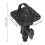 Universal Fish Finder Mount Base with 360 Rotation, Black 2