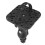 Universal Fish Finder Mount Base with 360 Rotation, Black 13