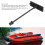 Universal Fish Finder Mounting Plate with Extension Hose, Black 6