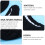 2 Pares De Capas Elásticas Para Lâminas De Patins Infantil 11