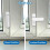 4-Piece Reinforced Aluminum Window Security Lock Set, Window Security Lock, Durable Window Lock with Screws 4
