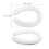 2Pièces Coussin Siège Wc Bébé PU Blanc Doux Accessoire Pratique Maison 9