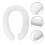 2Pièces Coussin Siège Wc Bébé PU Blanc Doux Accessoire Pratique Maison 10