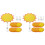 2Sets Robuste Preisschild Clips Gelb Für Supermarkt Warenpräsentation 2