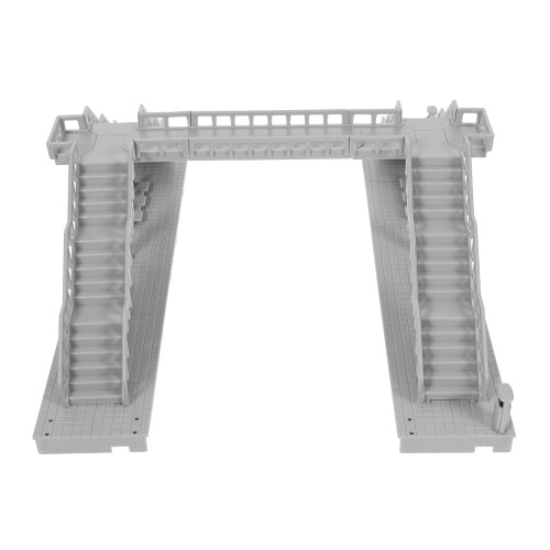 3Ensembles Mini Pont ABS Gris Modèle DIY Décor Maison Table Sable 2