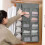 Living And Home Versatile Double-Sided Fabric Hanging Storage Bag 2