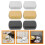 6 estuches rectangulares de hierro para caramelos y pequeños objetos 9