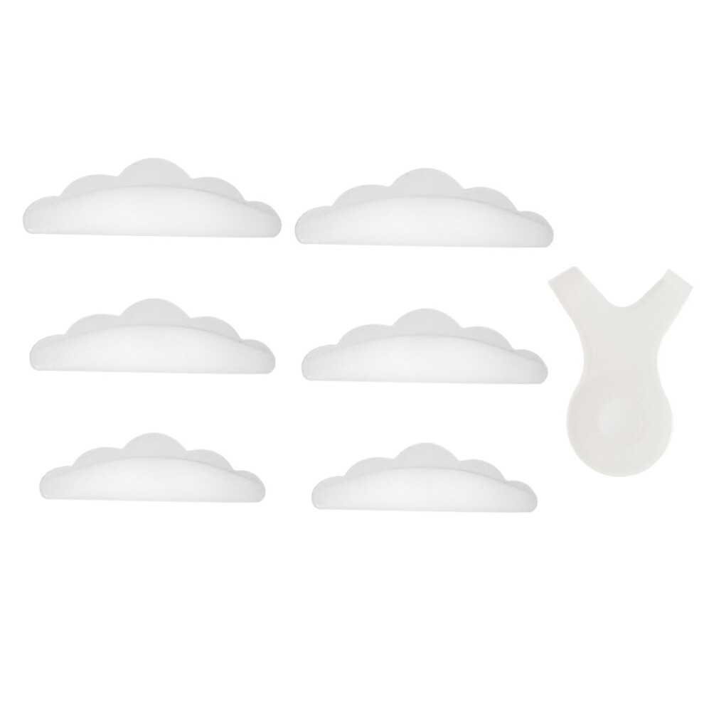 Totority 3 Pairs Eyelash Guard Tool Mascara Shield Grafted Eyelashes Lift Rods