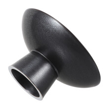 Black Retro Ceramic Dessert Plate Cake Serving Stand Tray