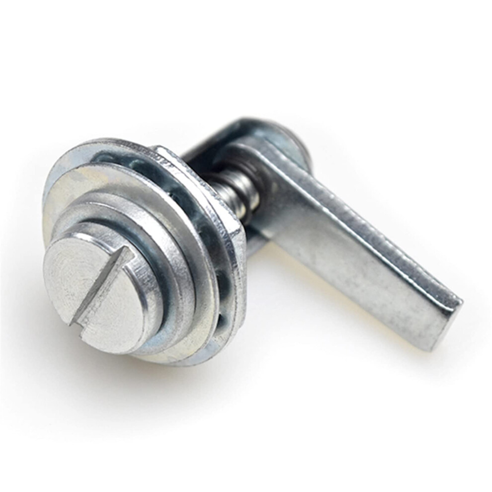 Carbon Steel Cam Lock 48Â12ÂR For Gates, Secure 90 Rotation Latch, CorrosionâResistant Finish 9771547380795