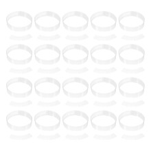 200 Pcs Collar Shirt Accessories Men'S Women'S Plastic Strips Support