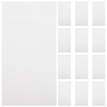 100Pcs White Paper Candy Bags Baking and Cookie Packing Bags for Food