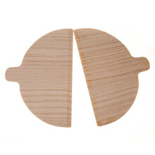 Pizza Shovel Pizza Bakery Parts Semicircular Baking Tool Solid Wood Pizza Board Special Tool for Portable Pizza Oven