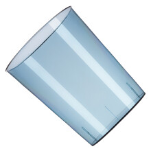 1Pc Blue Acrylic Wake Flower Bucket Multi-Purpose Storage Container