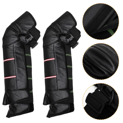 2Pcs Motorcycle Warm Knee Pads Winter Riding Protective Sleeves