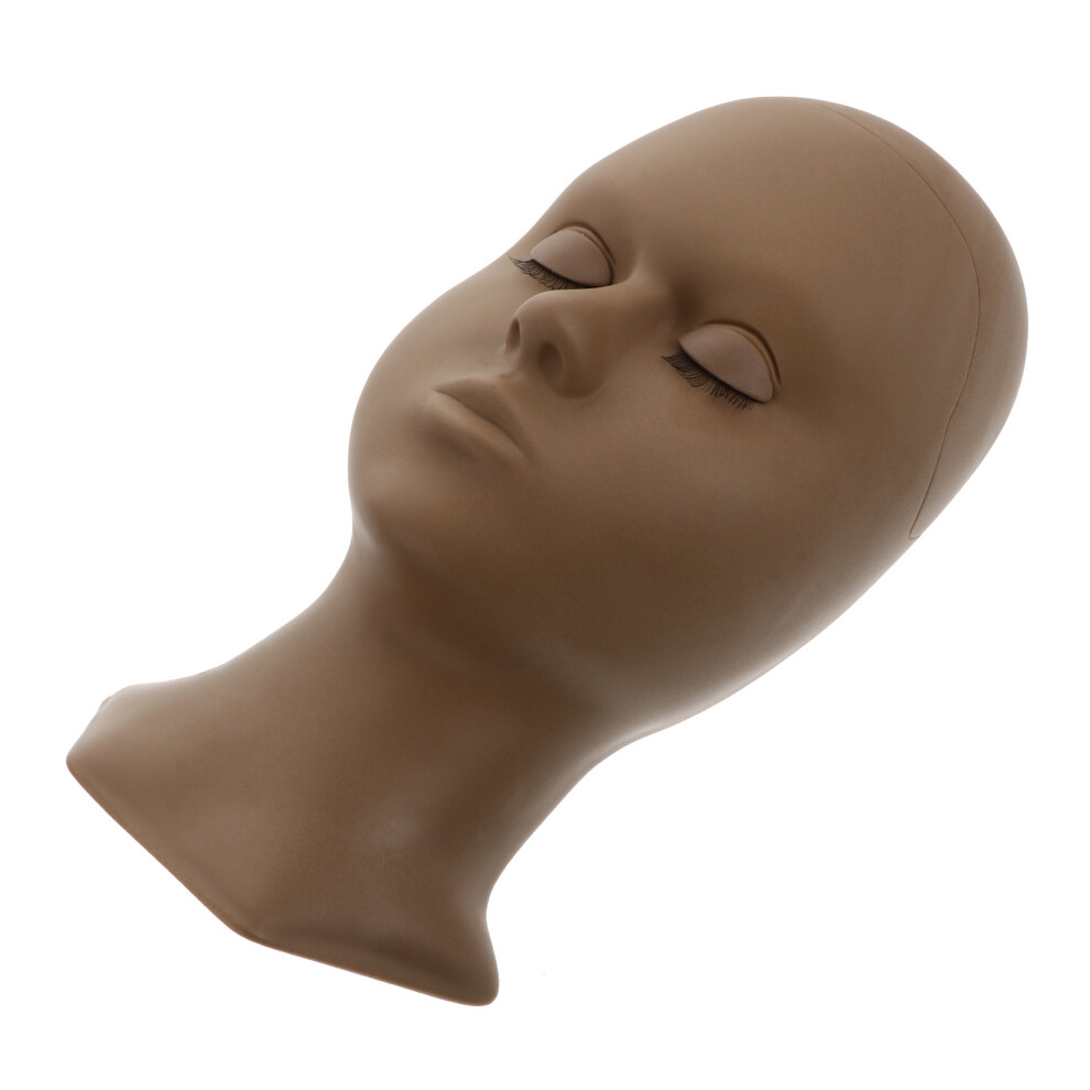 Ohphcall Lash Mannequin Head With 2 Pcs Eyelids Set For Eyelash Extension