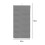 Living And Home Versatile Double-Sided Fabric Hanging Storage Bag 6