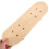 Blank Skateboard Deck Träskateboard Dubbel Svans Med Hjul 6
