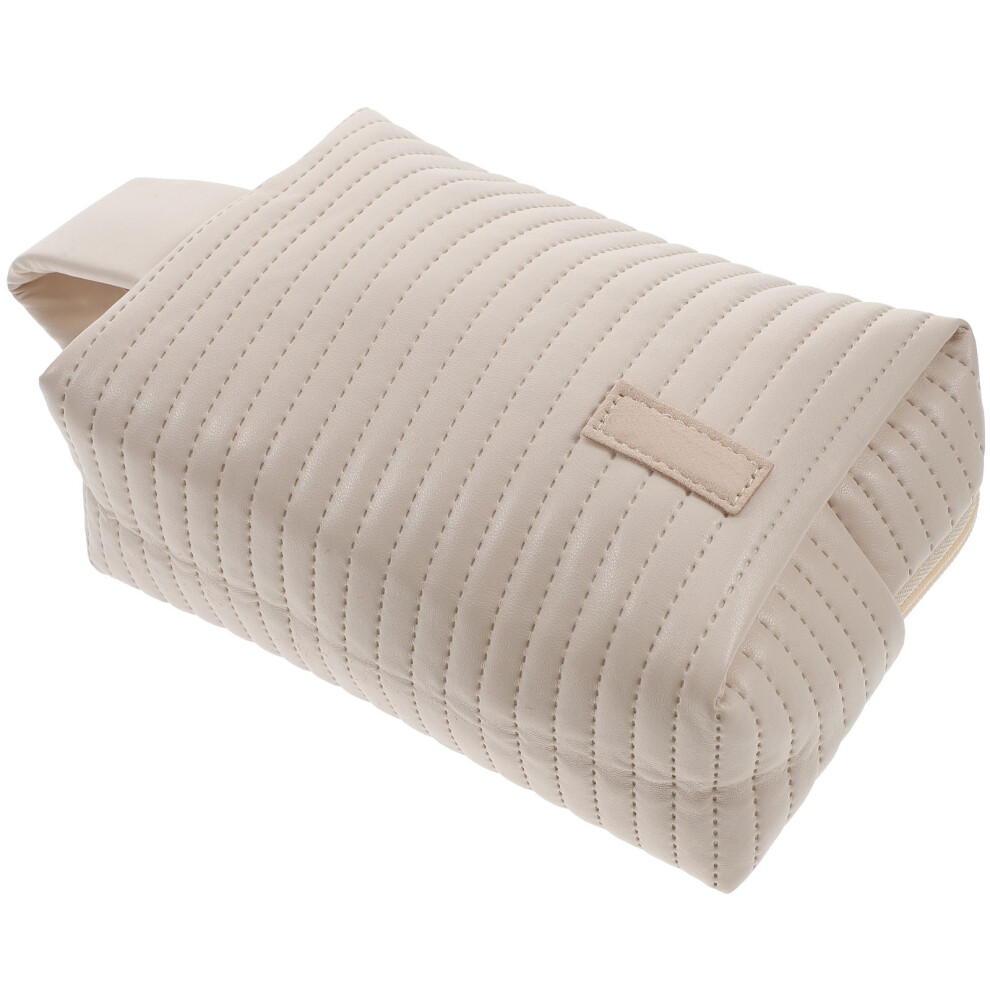 Aboofan Makeup Storage Bag Portable Makeup Bag Creamy Texture 1Set