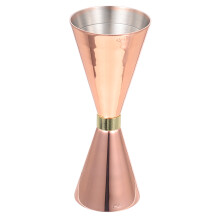 Rose Gold Bartender Scale Cup Stainless Steel Jigger for Home Use