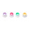 12Pcs Self-Adhesive Stick Hooks for Towels Dishcloths Kitchen Use 1
