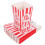 24Pcs Red Paper Popcorn Buckets Durable Snack Containers for Parties 1