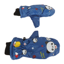 Toddler Warm Snow Mittens Waterproof Windproof Polyester Fleece Ski Gloves Pair