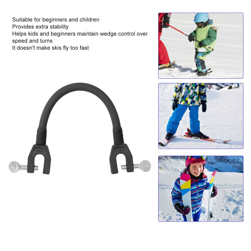 Ski Tip Connector Black Portable Speed Control 2