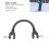 Ski Tip Connector Black Portable Speed Control 4