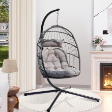 Hanging Egg Chair with Stand
