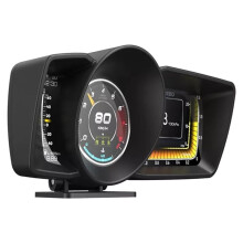 AP-7 HUD - Display OBD GPS Dual System Driving Computer LCD Computer Speedometer Universal