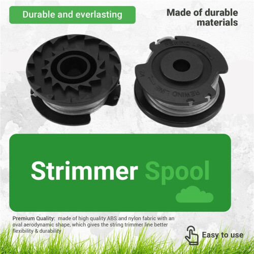 Strimmer Spool Replacement for , 8Pcs String Trimmer Spool Compatible with  Cordless Grass Trimmer Art 23 SL 2