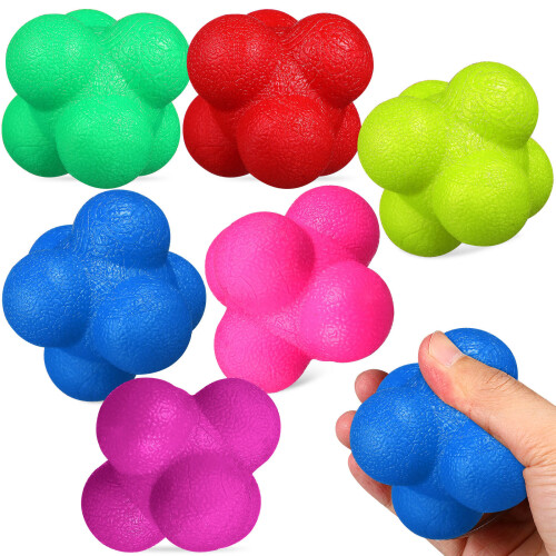 Agility Balls Tpr Hexagonal Design For Goalkeeper Training Use