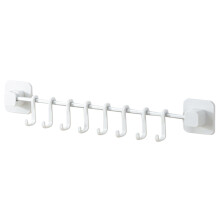 1 Set Küchenutensilienhalter Mit Haken Platzsparender Wandhalter