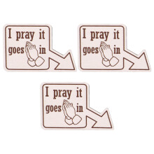 3pcs Wooden Pool Table Pocket Markers Billiard Accessories