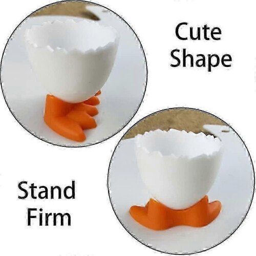 11 Pcs Cartoon Egg Holders for Soft & Hard Boiled Eggs - Fun Breakfast Egg Cups 2